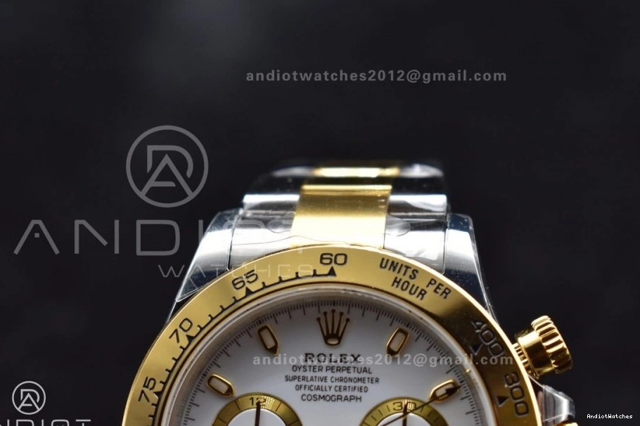 904L 757 BTF SS White Case and Daytona Best Edition SA 116503 Neat Dial Bracelet 1:1 0506